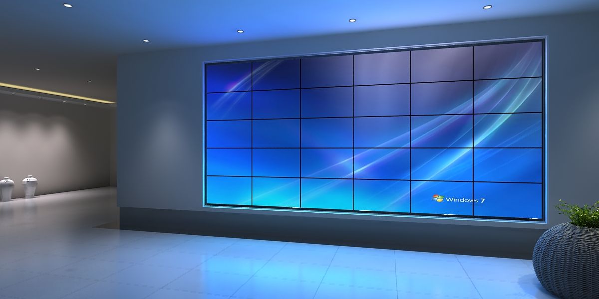 LCD拼接屏与LED显示屏的区别，西安电子大屏租赁